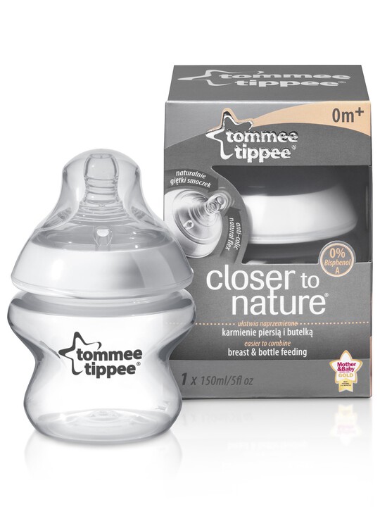 Tommee Tippee Plast Feed Bottle 150ml BPA image number 1